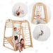 Goodevas indoor wooden playground for children 6in1 playground swings set slide board activities