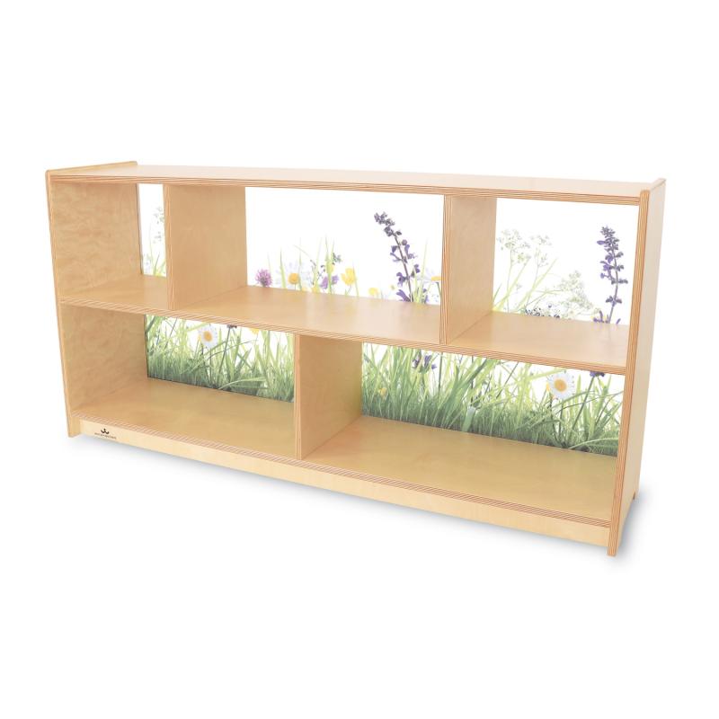 Whitney Brothers® Nature View Acrylic Back Cabinet