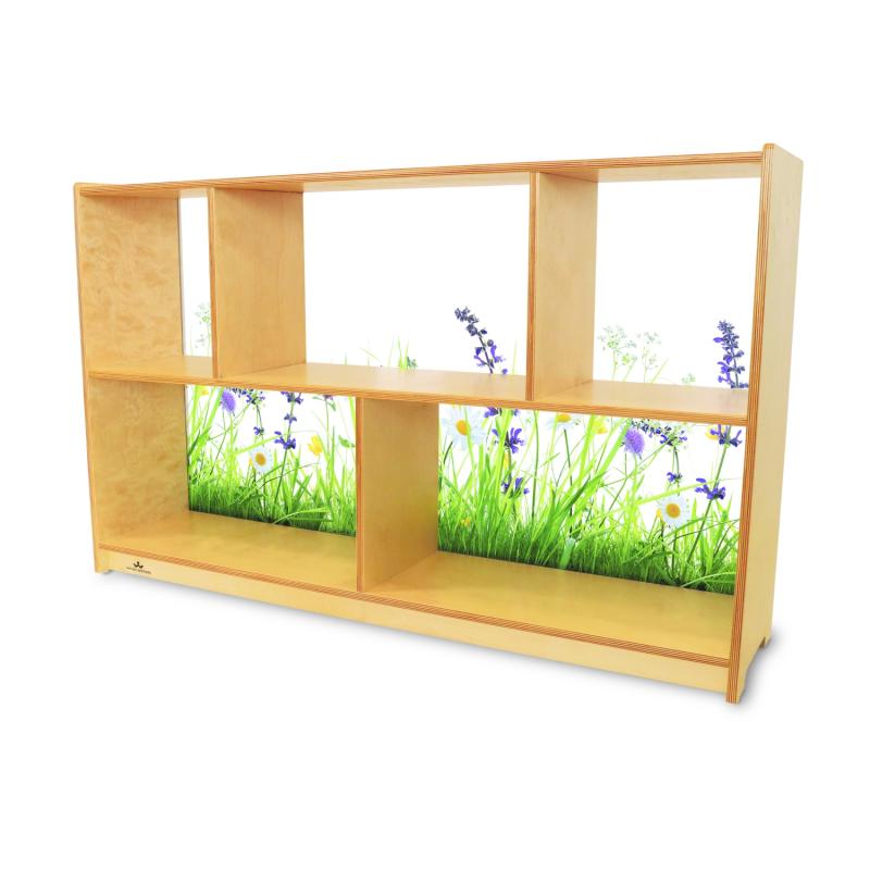 Whitney Brothers® Nature View Acrylic Back Cabinet