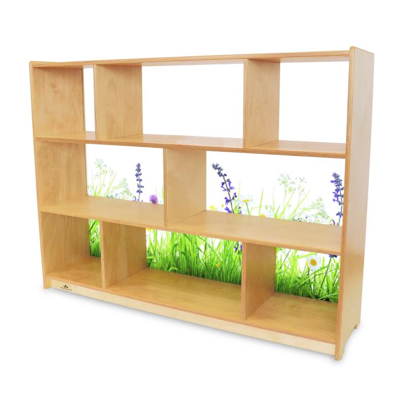 Whitney Brothers® Nature View Acrylic Back Cabinet