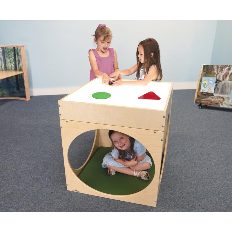 Superbright LED Creative Cube and Mat Kids Playing