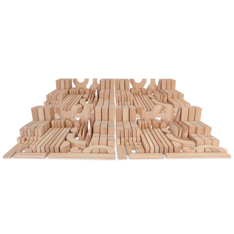 Whitney Brothers 680 Piece Full Hardwood Block Set