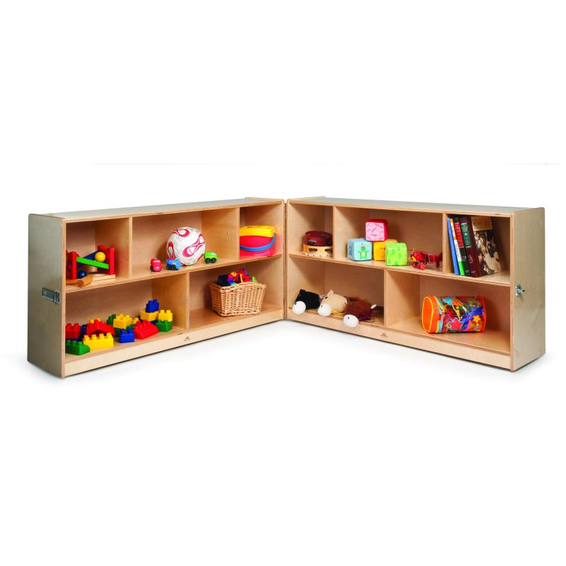 Whitney Brothers® Fold And Roll Storage Cabinet