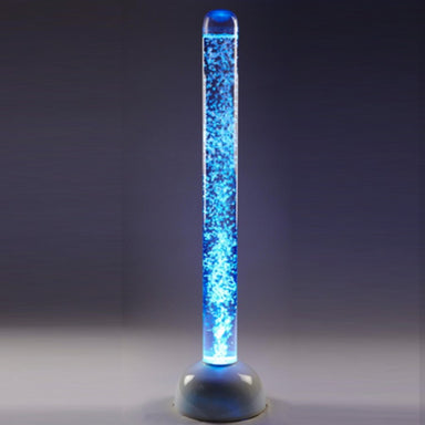 calming led bubble tube blue